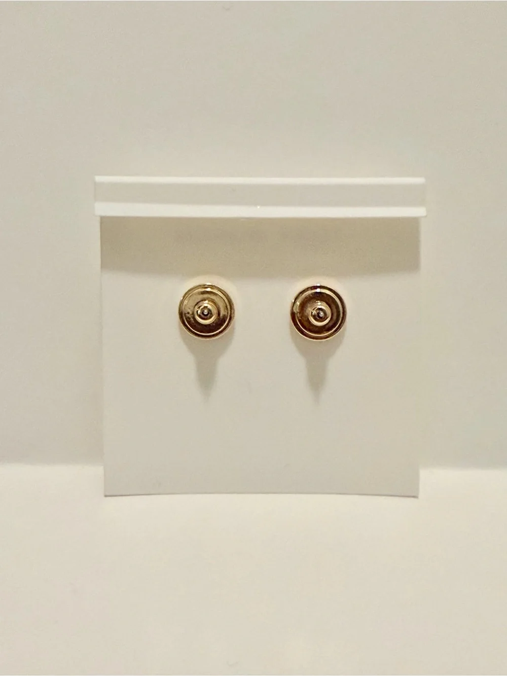 TORY BURCH MOTHER-OF-PEARL GEO HEXAGONAL DROP EARRINGS IN IVORY, NEW